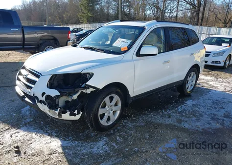 2008 Hyundai Santa Fe Limited/Se из США, поврежденный, VIN 5NMSH13E38H141588